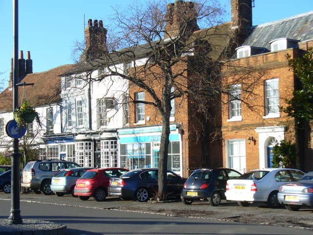 Beaconsfield Old Town high street, Buckinghamshire