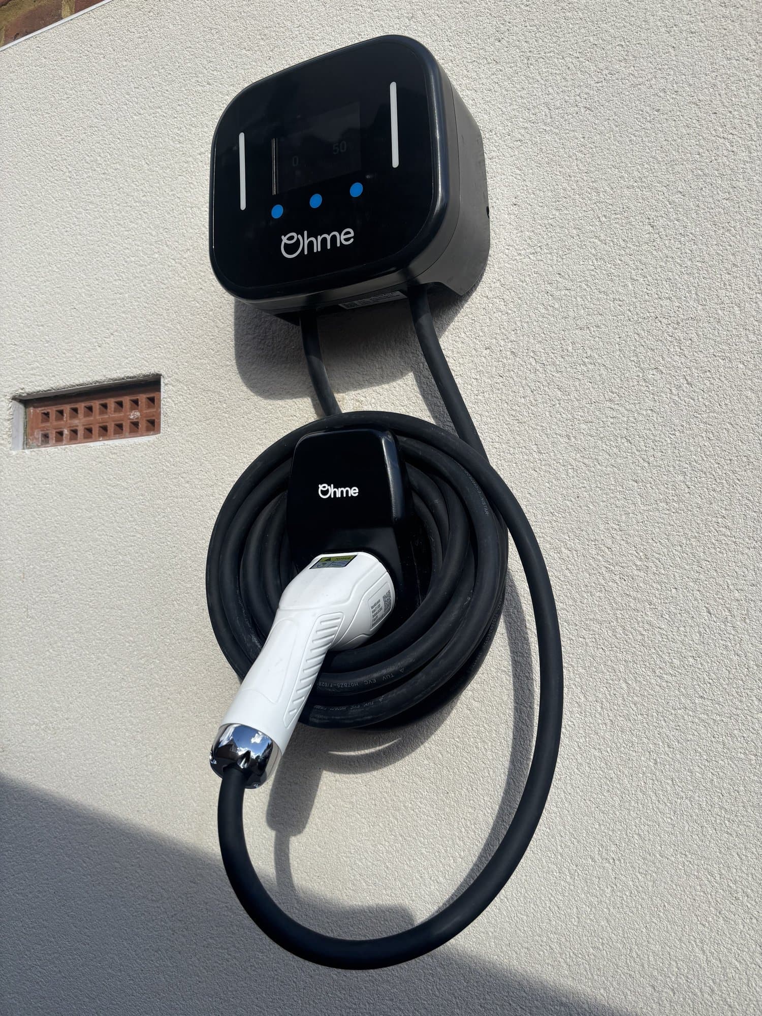Ohme 7.4kW EV Charger in Holmer Green