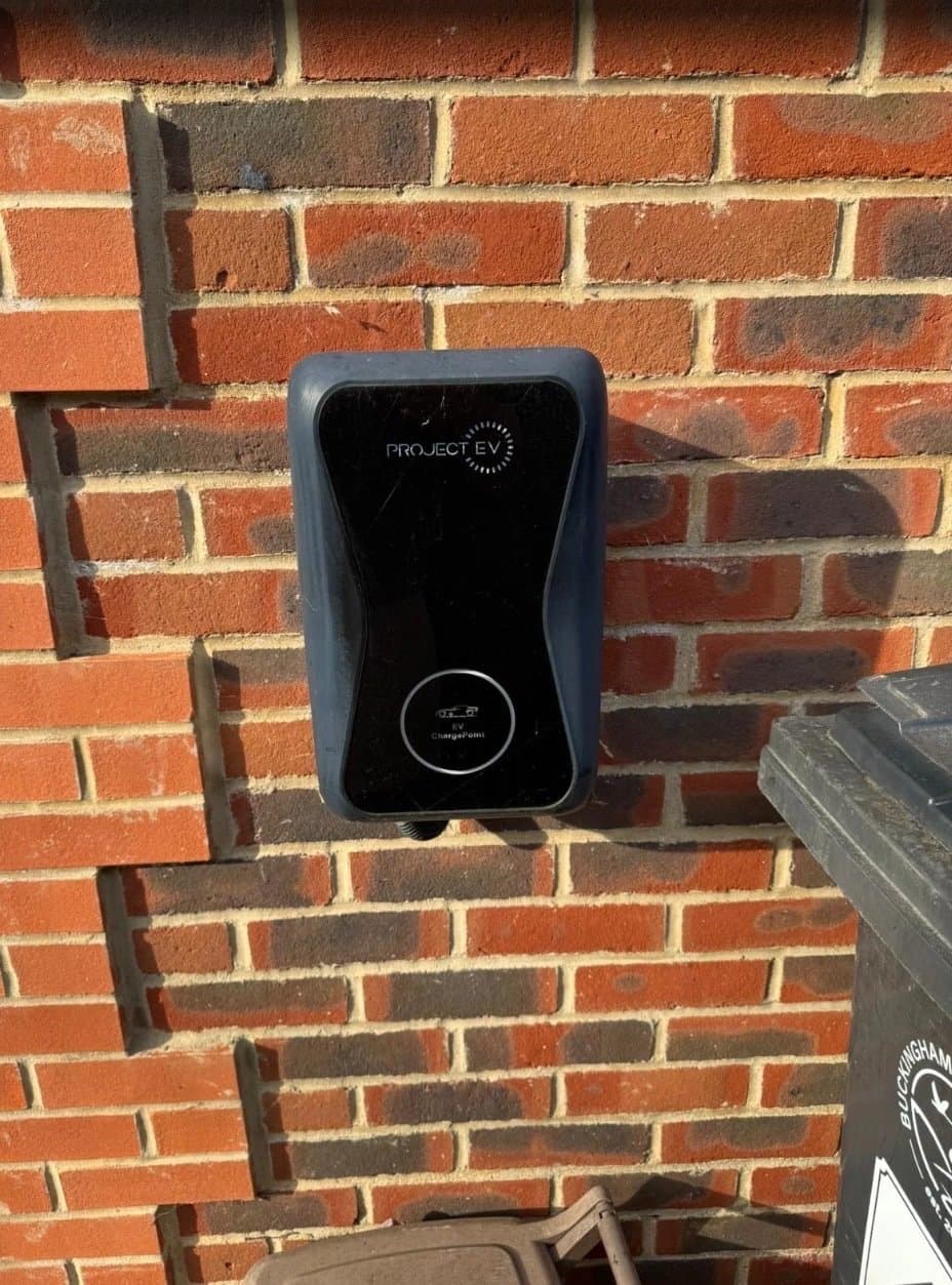 7.3kW EV Charger Installed in Naphill